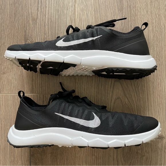 Womens NIKE FI BERMUDA Black/White Golf Trainers Shoe Size 9 - Picture 10 of 14